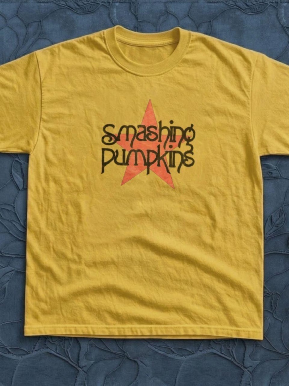 Gildan Yellow Smashing Pumpkins Graphic Tee